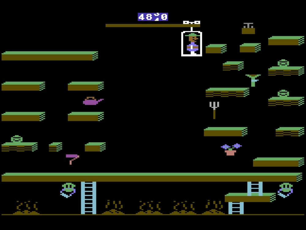 Gameplay of Bounty Bob Strikes Back for Commodore 64